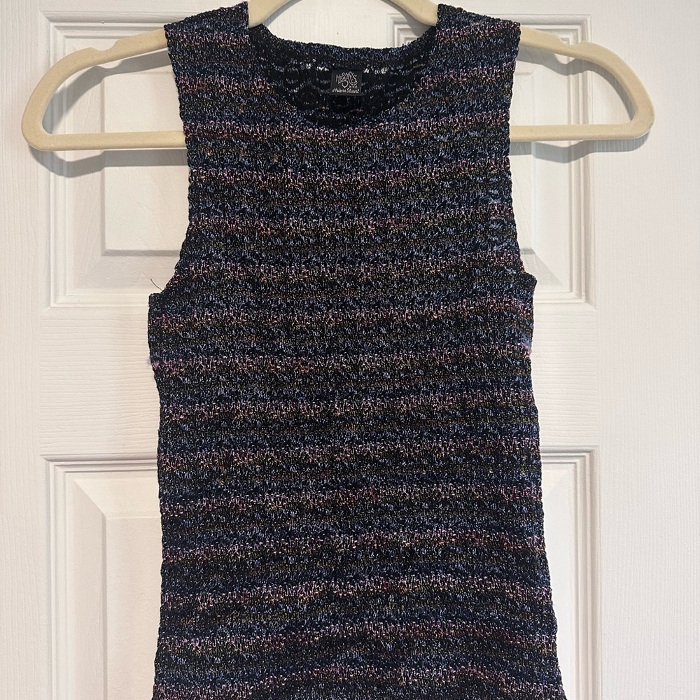 Only Hearts Multicolor Knit Tank Top